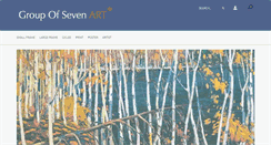 Desktop Screenshot of groupofsevenart.com